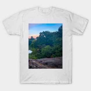 Central Park Sunset Manhattan New York City T-Shirt